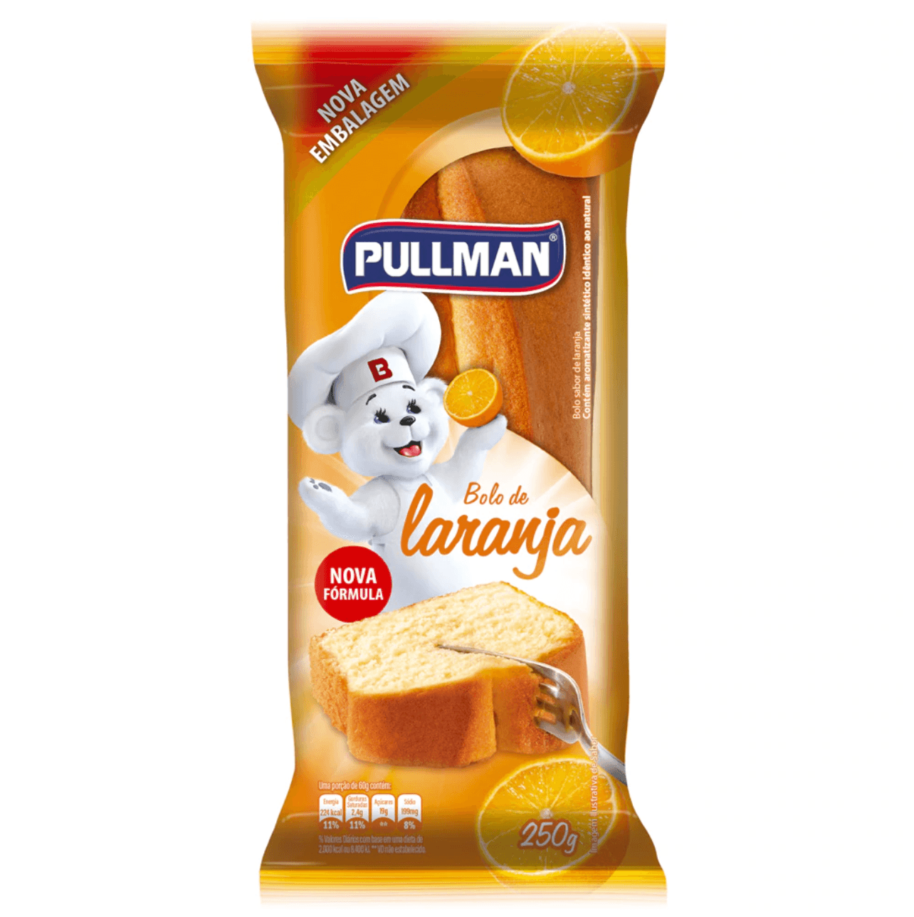 Bolo de Laranja Pullman 250g